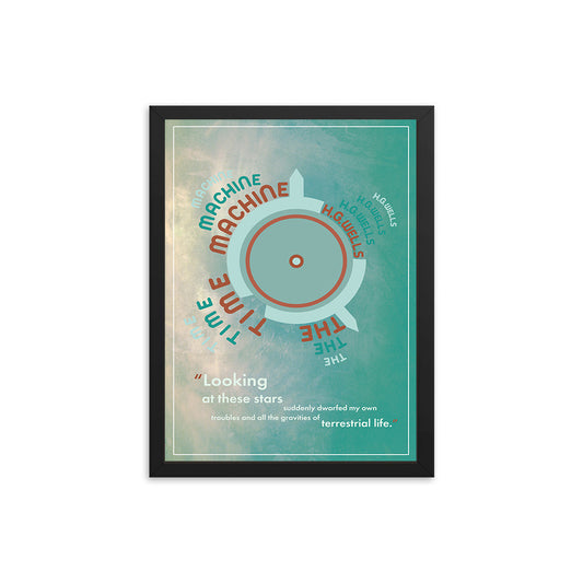 The Time Machine by H.G. Wells Book Poster