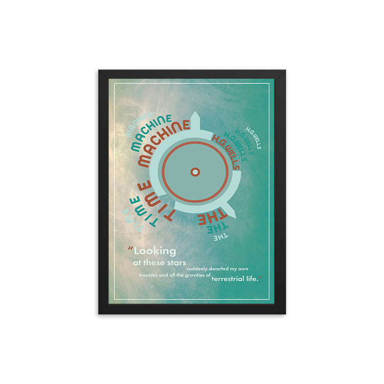 The Time Machine by H.G. Wells Book Poster