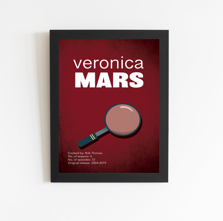 Veronica Mars (2004-2019) Minimalistic TV Poster