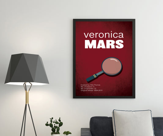 Veronica Mars (2004-2019) Minimalistic TV Poster