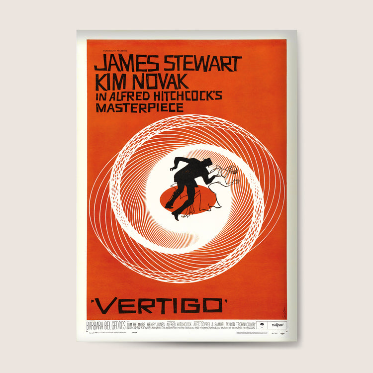 Vertigo Movie Poster (1958)