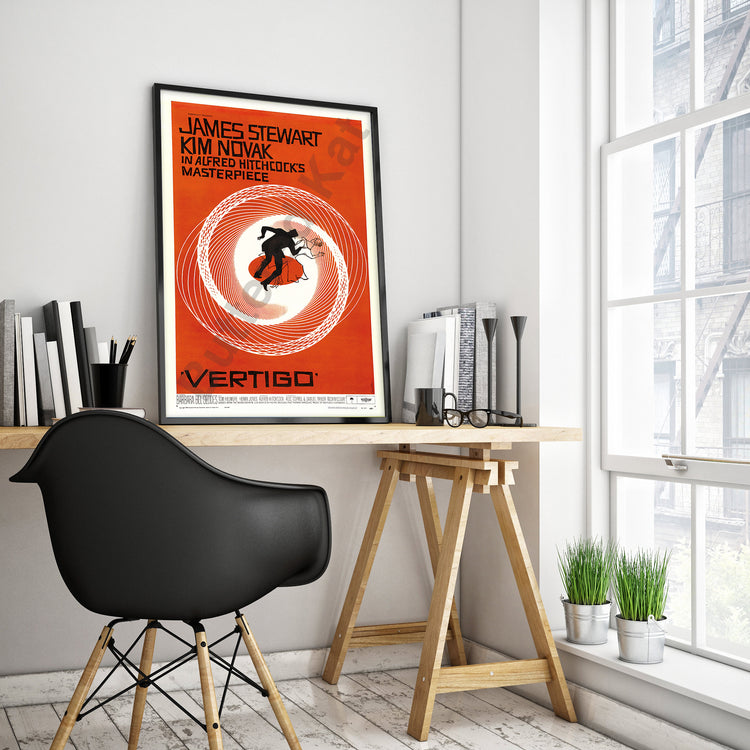 Vertigo Movie Poster (1958)