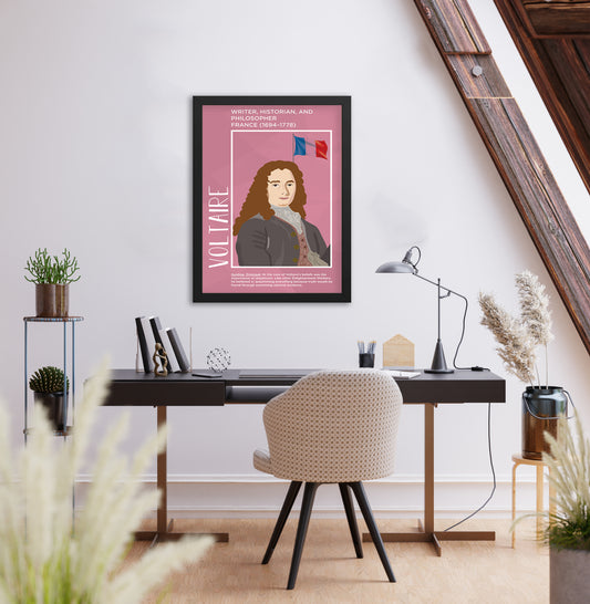 Voltaire Poster Wall Decor