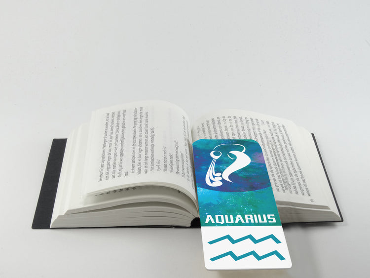 Aquarius Zodiac Bookmark