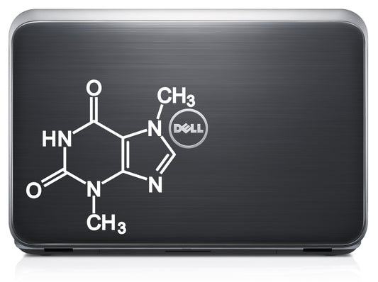 Chocolate Chemical Structure Decal Sticker