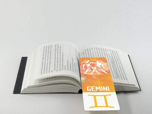 Gemini Zodiac Bookmark