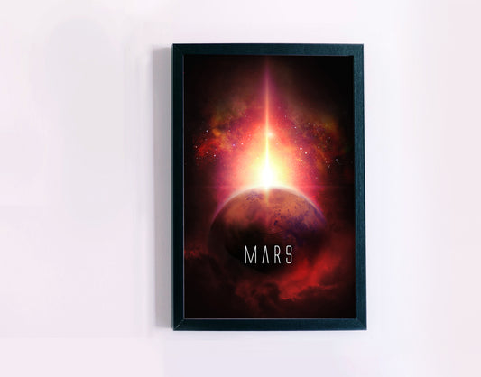 Planet Mars Poster