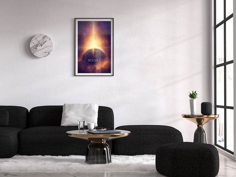 Planet Mercury Poster