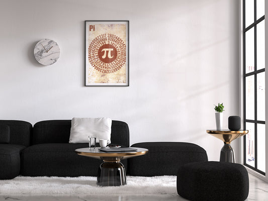 Pi 10,000 Digits Poster Wall Decor