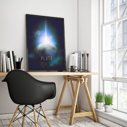 Dwarf Planet Pluto Poster