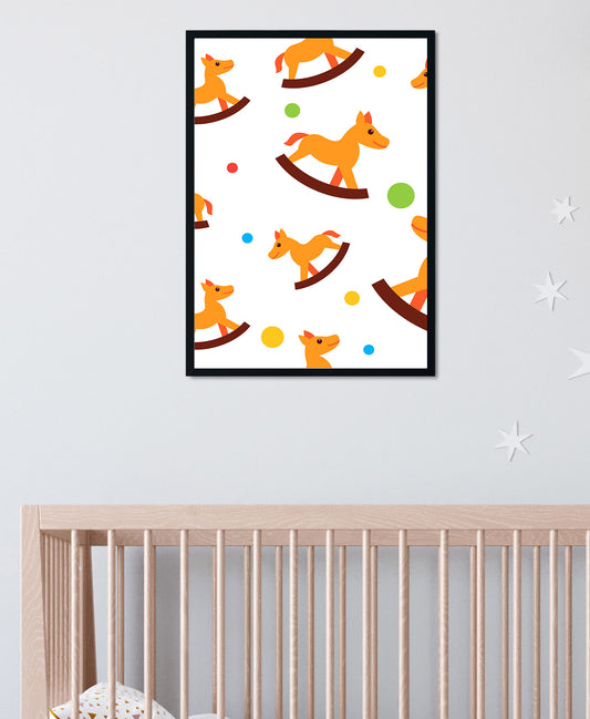 Riding Horse Art Print