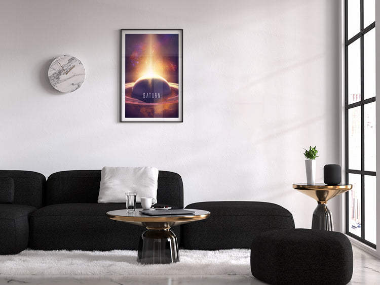 Planet Saturn Poster