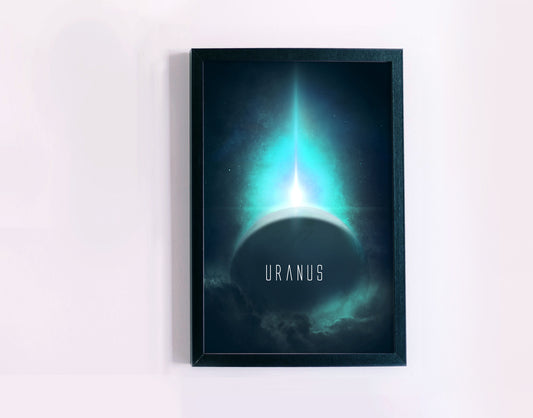 Planet Uranus Poster