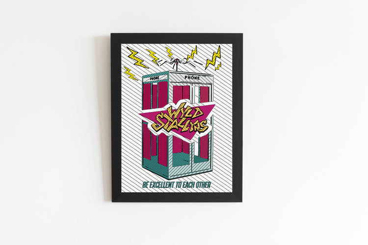 Wyld Stallyns (Bill and Ted's Excellent Adventure) Poster