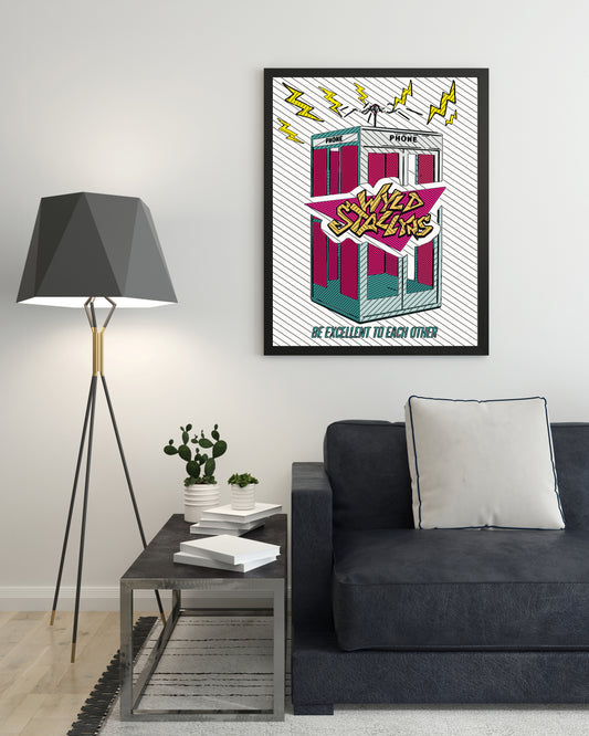 Wyld Stallyns (Bill and Ted's Excellent Adventure) Poster