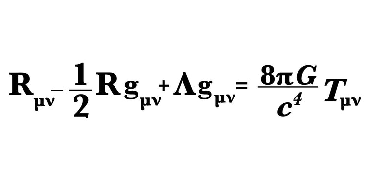 Einstein Field Equation for General Relativity Decal Sticker