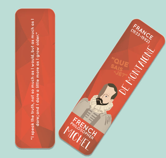 Michel de Montaigne Bookmark
