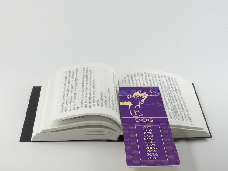Dog Chinese  Zodiac Bookmark