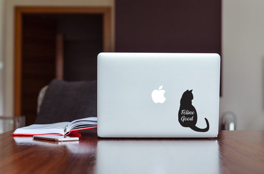 Feline Good Decal Sticker
