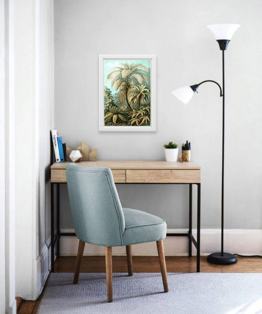 Filicinae Drawing (1904) by Ernst Haeckel Poster