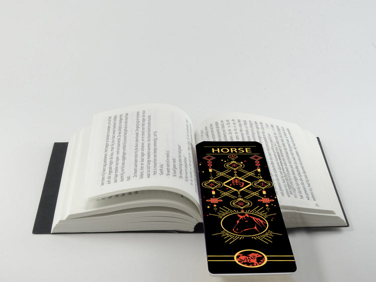 Horse Chinese Zodiac Bookmark