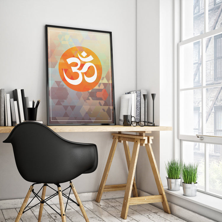 OM Yoga Home Decor Poster
