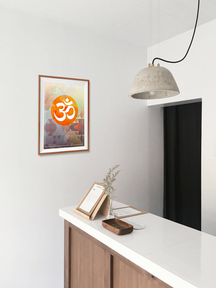 OM Yoga Home Decor Poster