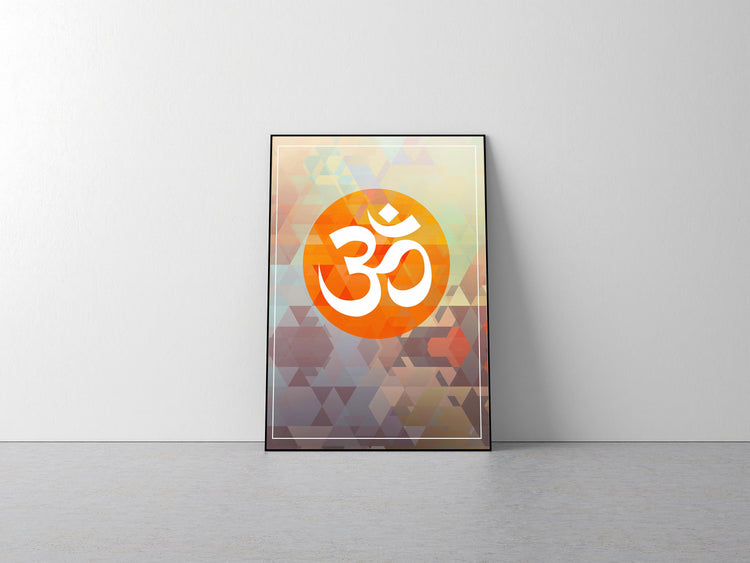 OM Yoga Home Decor Poster
