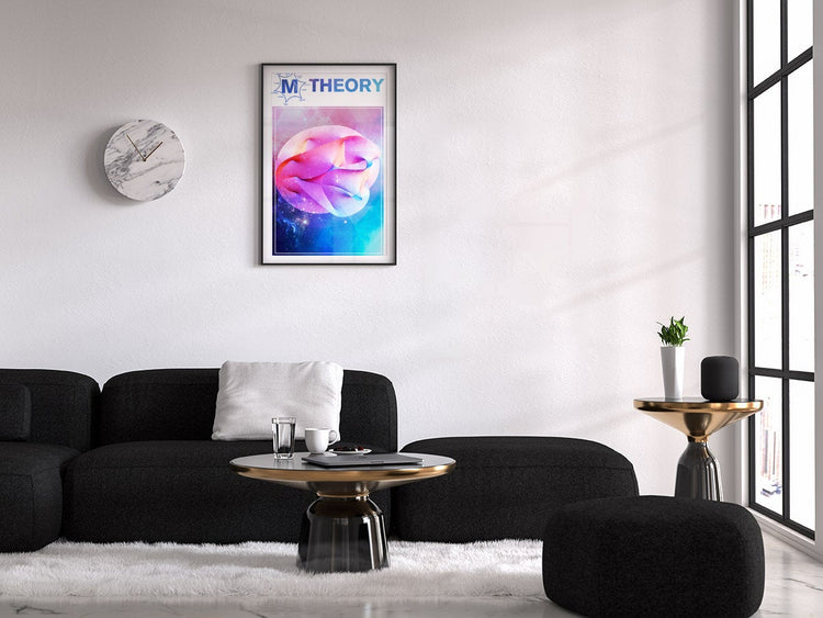 M-Theory Minimalist Concept Poster