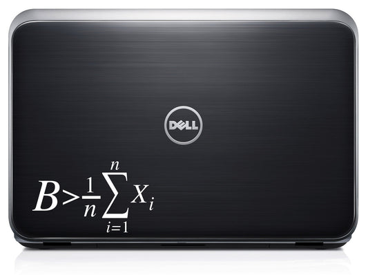 Be Greater Than The Average Math Decal Sticker