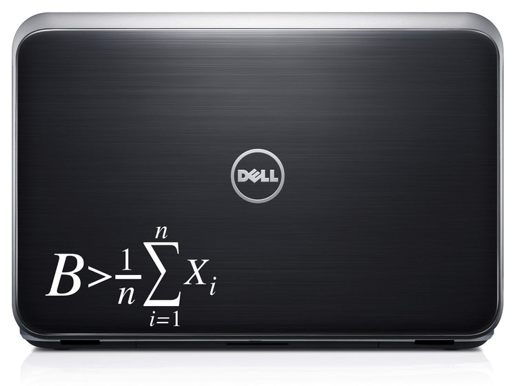 Be Greater Than The Average Math Decal Sticker