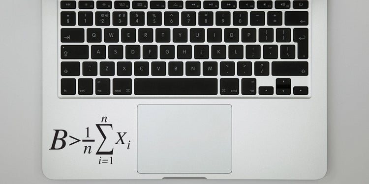 Be Greater Than The Average Math Decal Sticker