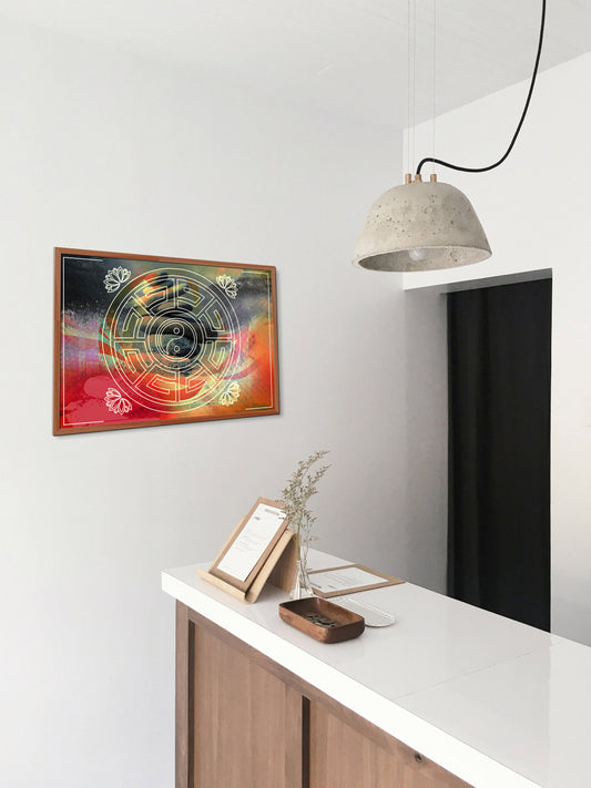 Tao Symbol Home Decor Poster