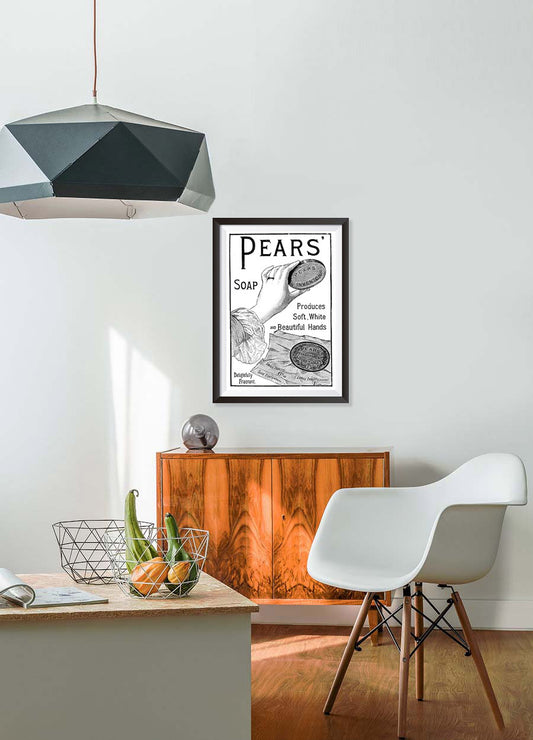 Pears' Soap (1886) Vintage Ad Poster