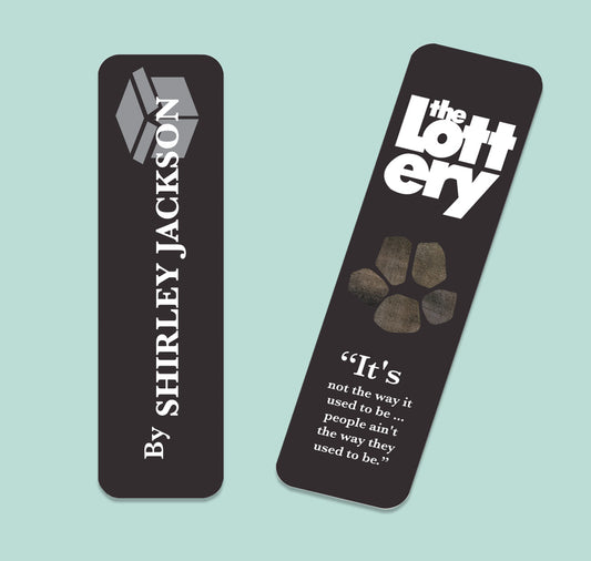 The Lottery by Shirley Jackson Bookmark