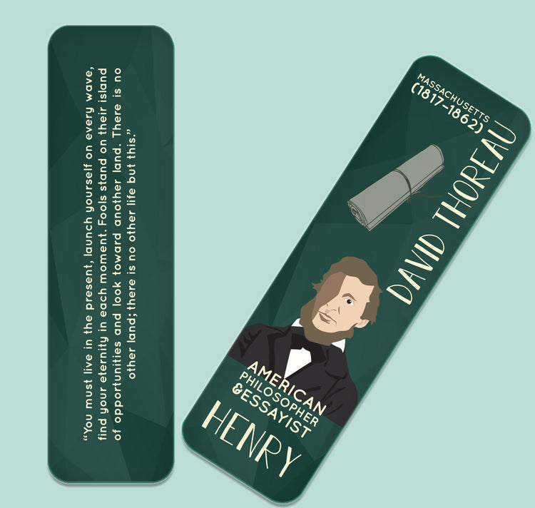 Henry David Thoreau Bookmark
