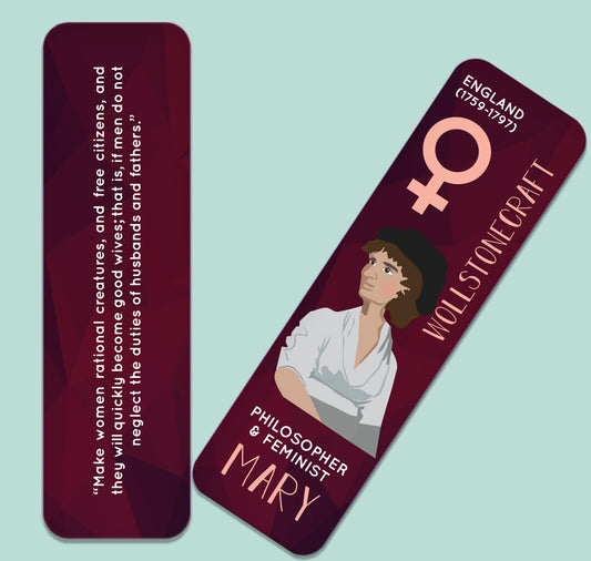 Mary Wollstonecraft Bookmark