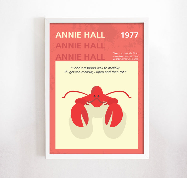 Annie Hall (1977) Minimalistic Film Poster