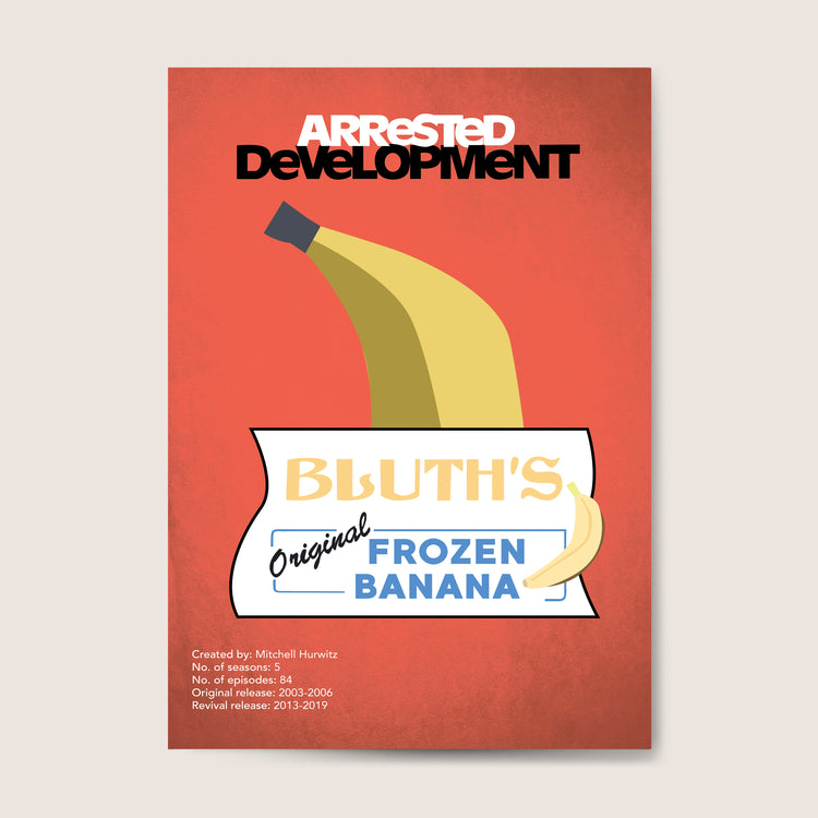 Arrested Development (2003-2019) Minimalistic TV Poster