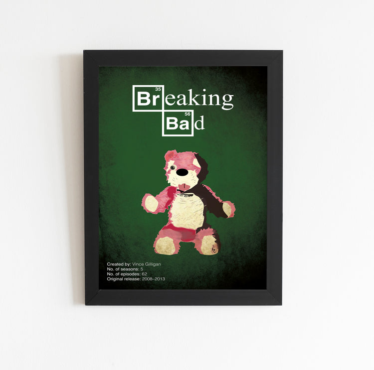 Breaking Bad (2008-2013) Minimalistic TV Poster