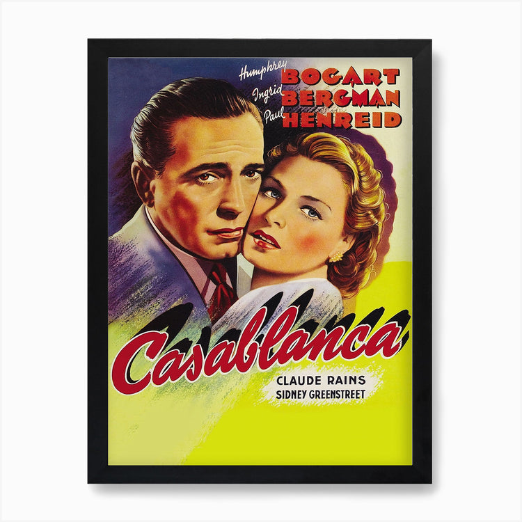 Casablanca Movie Poster (1942)