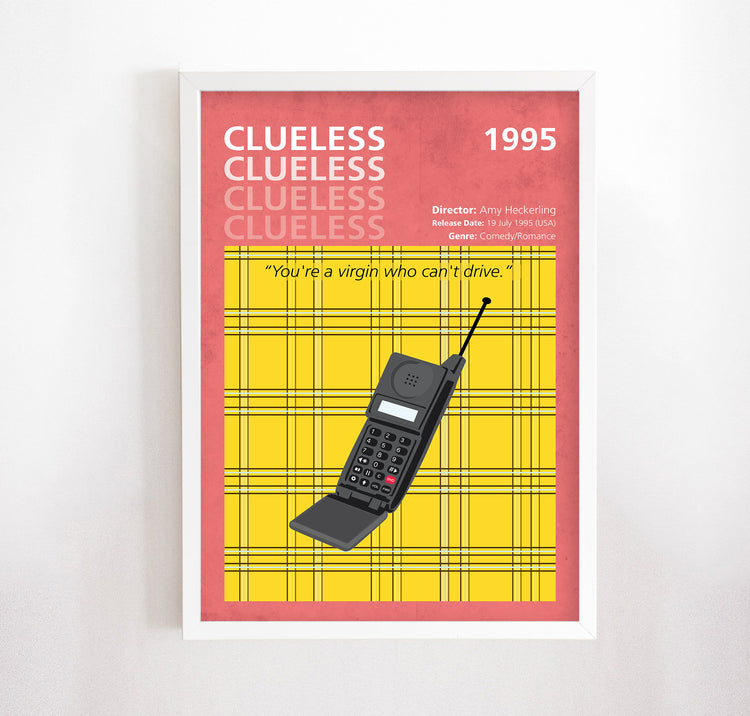 Clueless (1995) Minimalistic Film Poster