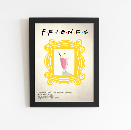 Friends (1994-2004) Minimalistic TV Poster