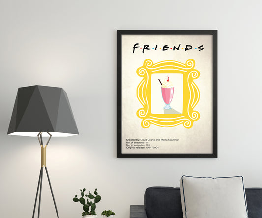 Friends (1994-2004) Minimalistic TV Poster