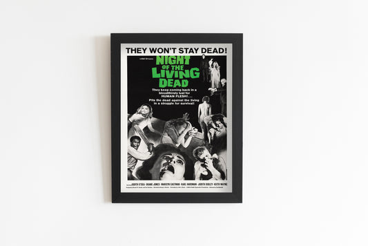Night of the Living Dead Movie Poster (1968)