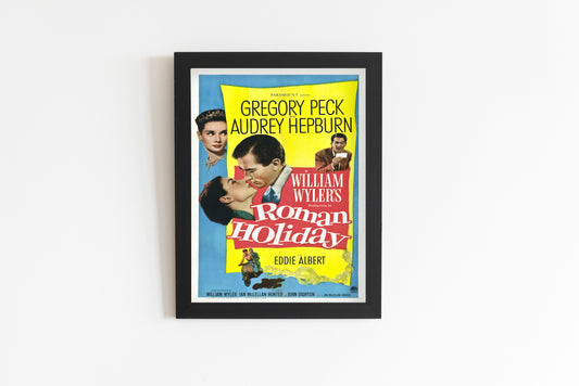 Roman Holiday Movie Poster (1953)