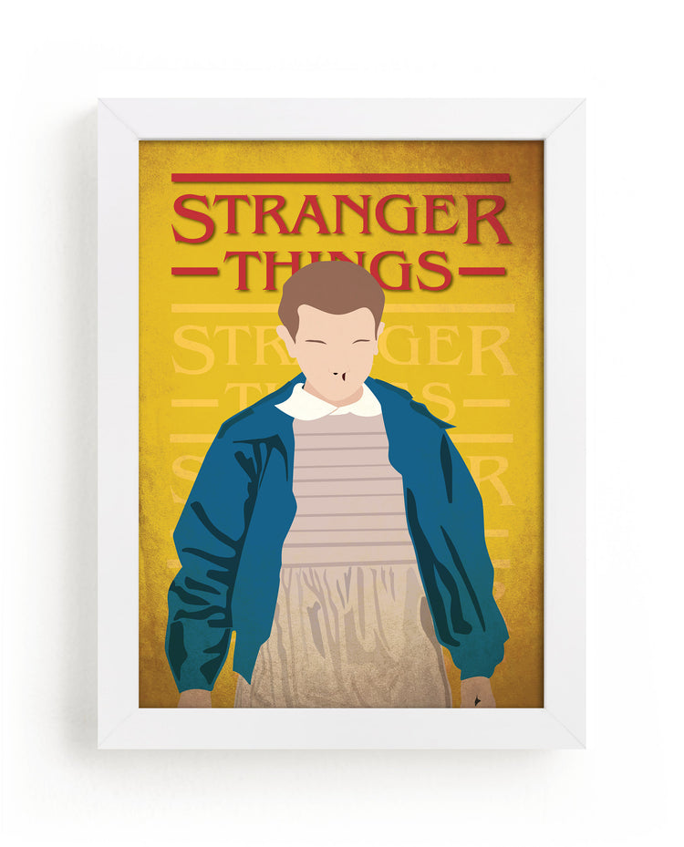 Stranger Things Season 1 Minimalist Poster