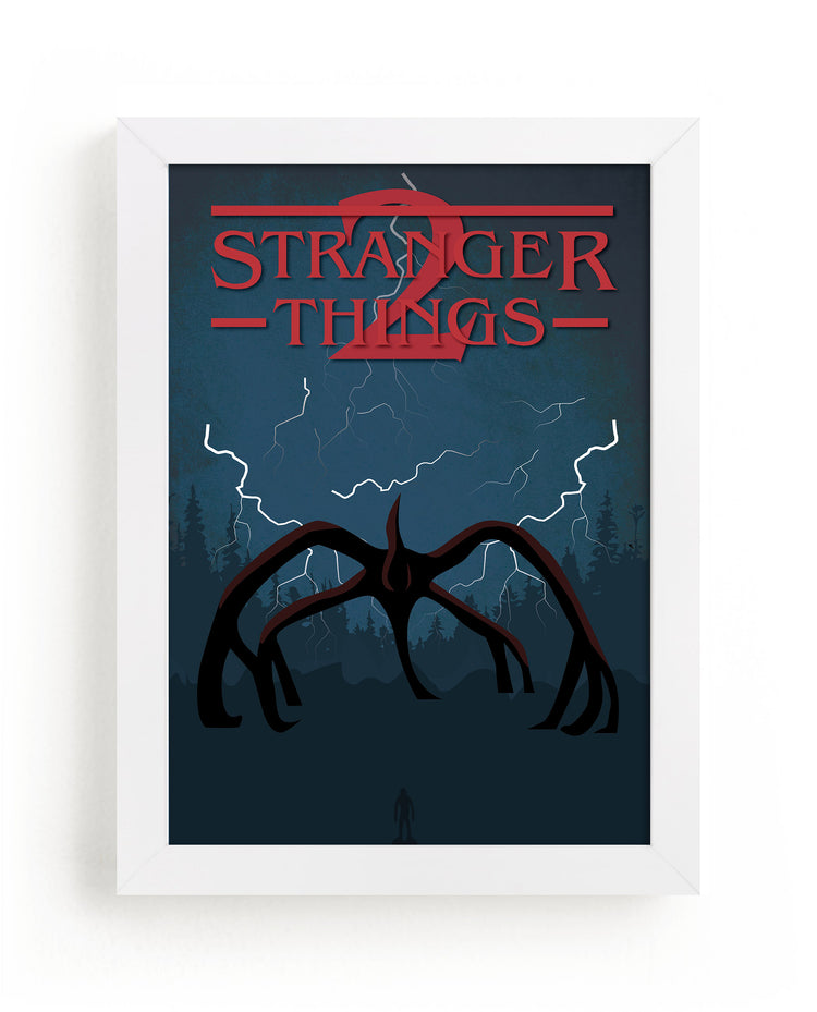 Stranger Things Season 2 Minimalist Poster