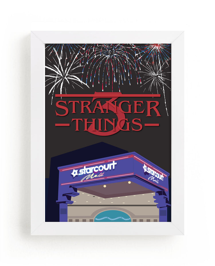 Stranger Things Season 3 Minimalist Poster