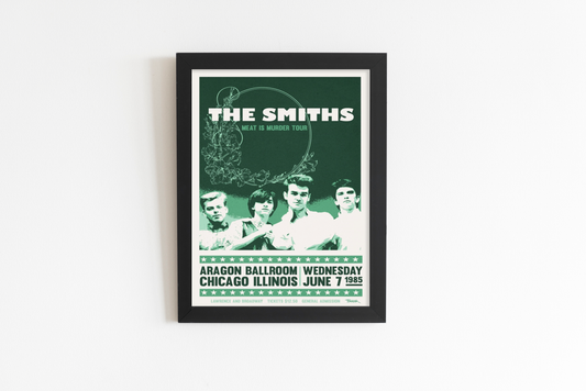 The Smiths 1985 Vintage Concert Poster